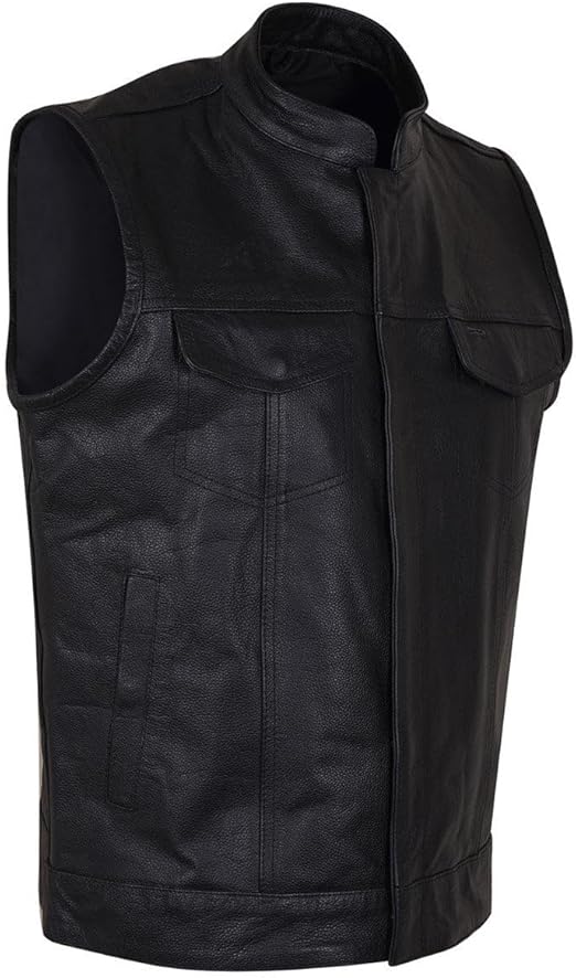 61fRgnNBvtL._AC_SX522_ Leather Vest - Image 1